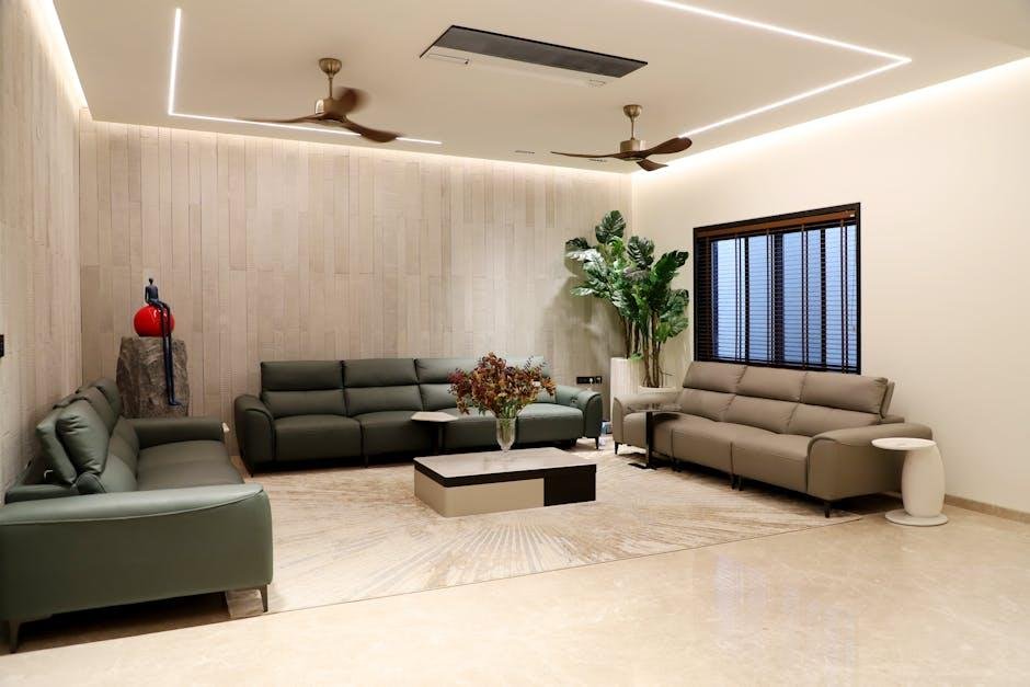 Strategic Furniture Arrangement for Flow and balance
